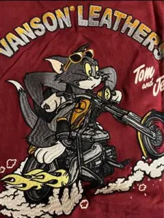 新品バンソンvanson✖️トムとジェリーコラボ ストーリーデザインT S 