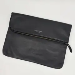 ブラックレーベル クレストブリッジ クラッチバッグ レザー 黒 メンズ ブラック