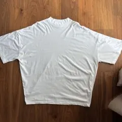 ジルサンダー モックネックTシャツ　ホワイト　サイズM