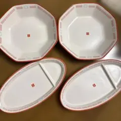 スリーコイン　中華食器セット 4点セットのサムネイル