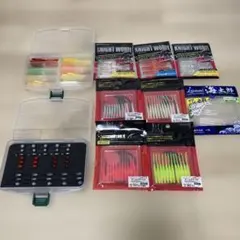 や*ち様 格安！アジング ワーム てんこ盛り！月下美人　ジグヘッド　未使用品！のサムネイル