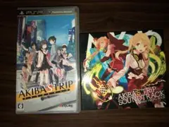 PSP AKIBA'S TRIP + サウンドトラック 2点セット