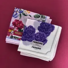 KENZO renoma ハンカチ 2枚セット