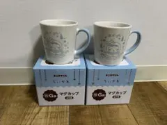 【値下げしました】G賞ハチワレマグカップ2個セット