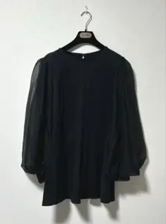 ノーブル NOBLE Vアキタック ニュアンスプルオーバー ブラウス