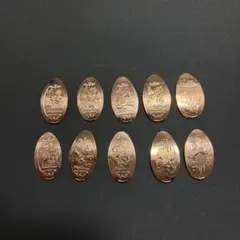 ディズニーシー 20周年記念　スーベニアメダル 10枚セット