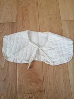 アイボリー キルティング つけ襟