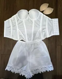 Wacoal Bridal ホワイトコルセット M C70