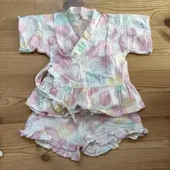 après les cours パステルカラー甚平