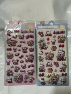 ボンボンドロップ 3Dシール2セット