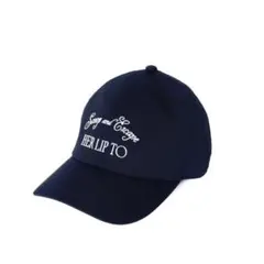 Her lip to Scoop and Escape Cap navyのサムネイル