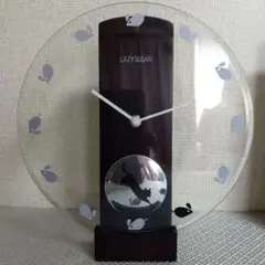 【美品】置き時計　LAZY SUZAN レイジースーザン