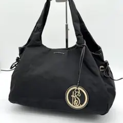 【美品】kate spade ハンドバッグ トートバッグ ナイロン ブラック