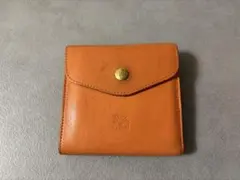 イルビゾンテ ILBISONTE オレンジ 二つ折り財布