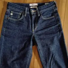 SOMETHING レディース ストレートデニムパンツ