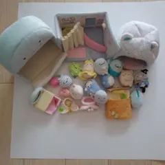 すみっコぐらし　ぬいぐるみセット 収納ケース付き