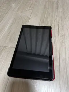 Amazon Fire HD 8 タブレット 本体 レッドカバー付き