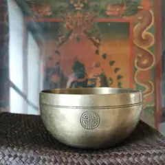 サンタラトナシャキア氏工房フルムーン満月ボウル20.5cm 9月初旬迄出品 フルムーンボウルとは？ | Takashi Singing Bowl