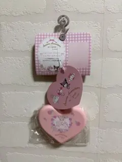 マロンクリーム ハート型リップケース　青木美沙子コラボ　しまむら