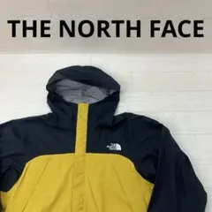 THE NORTH FACE NP61830 ドットショットジャケット 黒黄 Ｌ