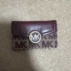MICHAEL KORS レッドブラウン キーケース