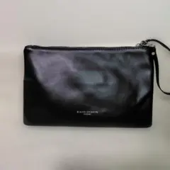 【未使用】GIANNI CHIARINI ジャンニキアリーニ 黒 ポーチのサムネイル