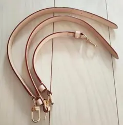 ルイヴィトン ショルダーストラップ ヌメ革 計 133cm ヌメ革 ゴールド金具のサムネイル
