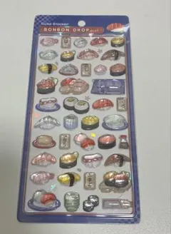 正規品　和柄　ボンボンドロップシール　お寿司