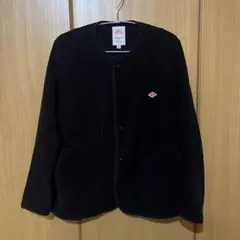 DANTON フリースジャケット ブラック 34