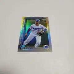 2025 topps chrome npb 森駿太　リフラクター　RC