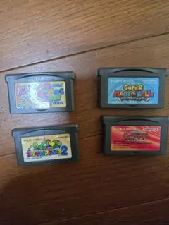 ゲームボーイアドバンス ソフト 4本セット