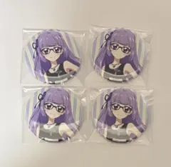 アイカツ！　アイウェア　缶バッジ　氷上スミレ