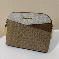【新品未使用】MICHAEL KORS ショルダーバッグ ブラウン