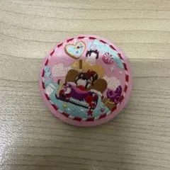 ディズニー シュガーラッシュ 刺繍 缶バッジ