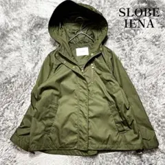 スローブイエナ　マウンテンパーカー　カーキ　ゴールド金具 36 極美品