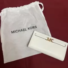 Michael Kors ホワイトレザー長財布