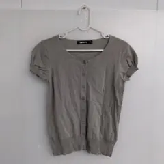 5ピ334◎DKNY◎カーディガン◎半袖◎レディースのサムネイル