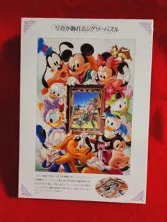ディズニー　写真が飾れるジグソーパズル 思い出のスナップ 300ピースのサムネイル