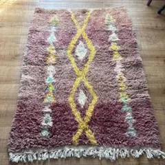 ヴィンテージ　モロッコ　ラグ