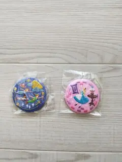 ディズニーピンバッジ2個セット