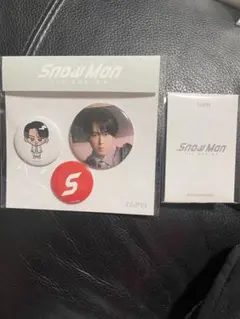 台湾1st POPUP 缶バッジ/フォトカード　C 宮舘涼太