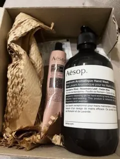 Aesop リーフデュエット　ボディクレンザー、ボディバーム500mlのセット Aesop ゼラニウム リーフデュエット ボディクレンザー、ボディバーム