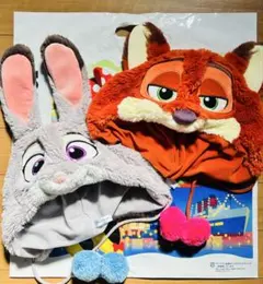 ズートピア ファンキャップ2点セット⭐︎ジュディとニック⭐︎