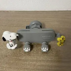 スヌーピー スマホホルダー 車用 エアコン取付