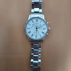 【新品未使用】GENEVA アナログ クロノグラフ 腕時計
