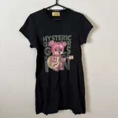 DIZZY&MILKY HYSTERIC ブラックコットン　Tシャツ　ワンピースのサムネイル