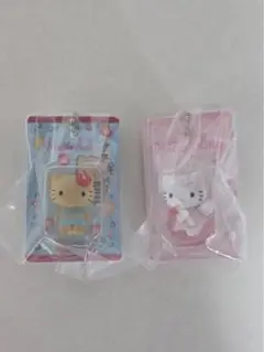 HELLO KITTY パッケージミニチュアコレクション　ガチャ2点セット
