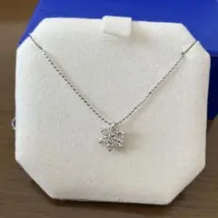 美品☆VENDOMEのpt950/850ダイヤネックレス ダイヤ0.4ct - メルカリ