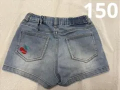 Genuine Girl デニムハーフパンツ 150