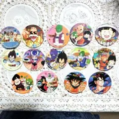 ドラゴンボールZ キャラクターコレクション 14枚セット（4cm×4cm）